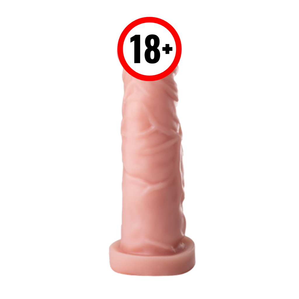 Prótese Pênis Pinto Dildo Grosso 15,5cm sexshop