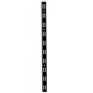 2 Trilhos Cremalheira Duplo 100cm 50cm Preto Branco