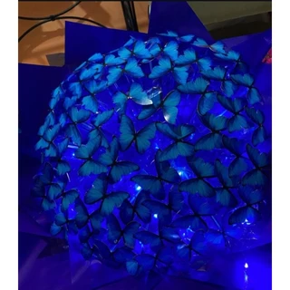 Buquê de borboleta com led