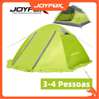 Barraca Camping 3/4 P Joyfox Aluminio Ultralight Upf50 3500mm praia tenda festa menor preço