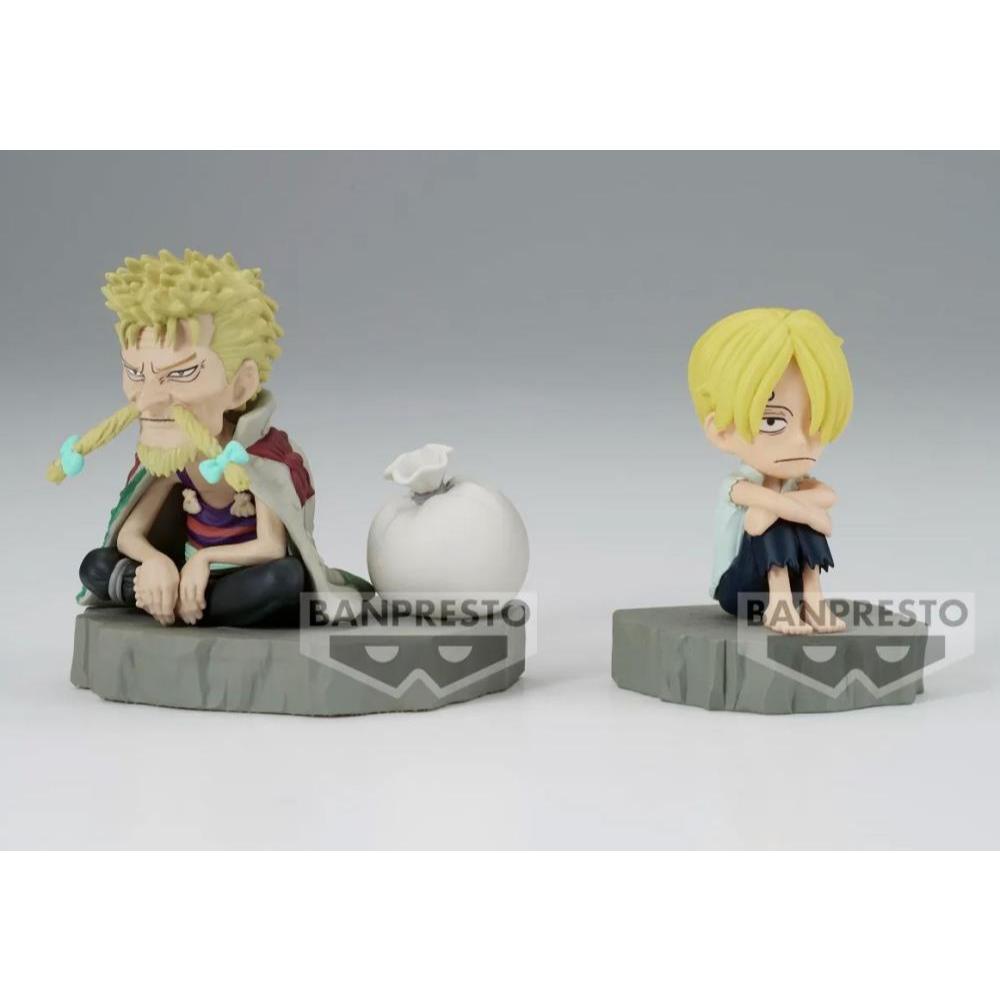 One Piece World Collectable Figure Log Stories Sanji & Zeff