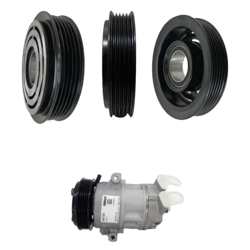 Polia Compressor Ar Mahle Palio Argo Uno Cronos Mobi 5pk Shopee Brasil
