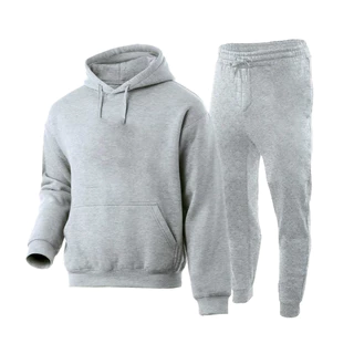 Conjunto Moletom de Capuz e Calça Moletom Básico