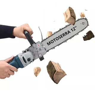 Kit Motosserra Adaptador Para Esmerilhadeira Angular Aço 12 pol para envio imediato