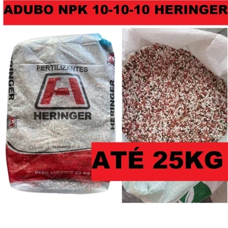 ATÉ 25 KG ADUBO NPK 10/10/10 - 10-10-10 - ADUBO FERTILIZANTE SOLUVEL HERINGER