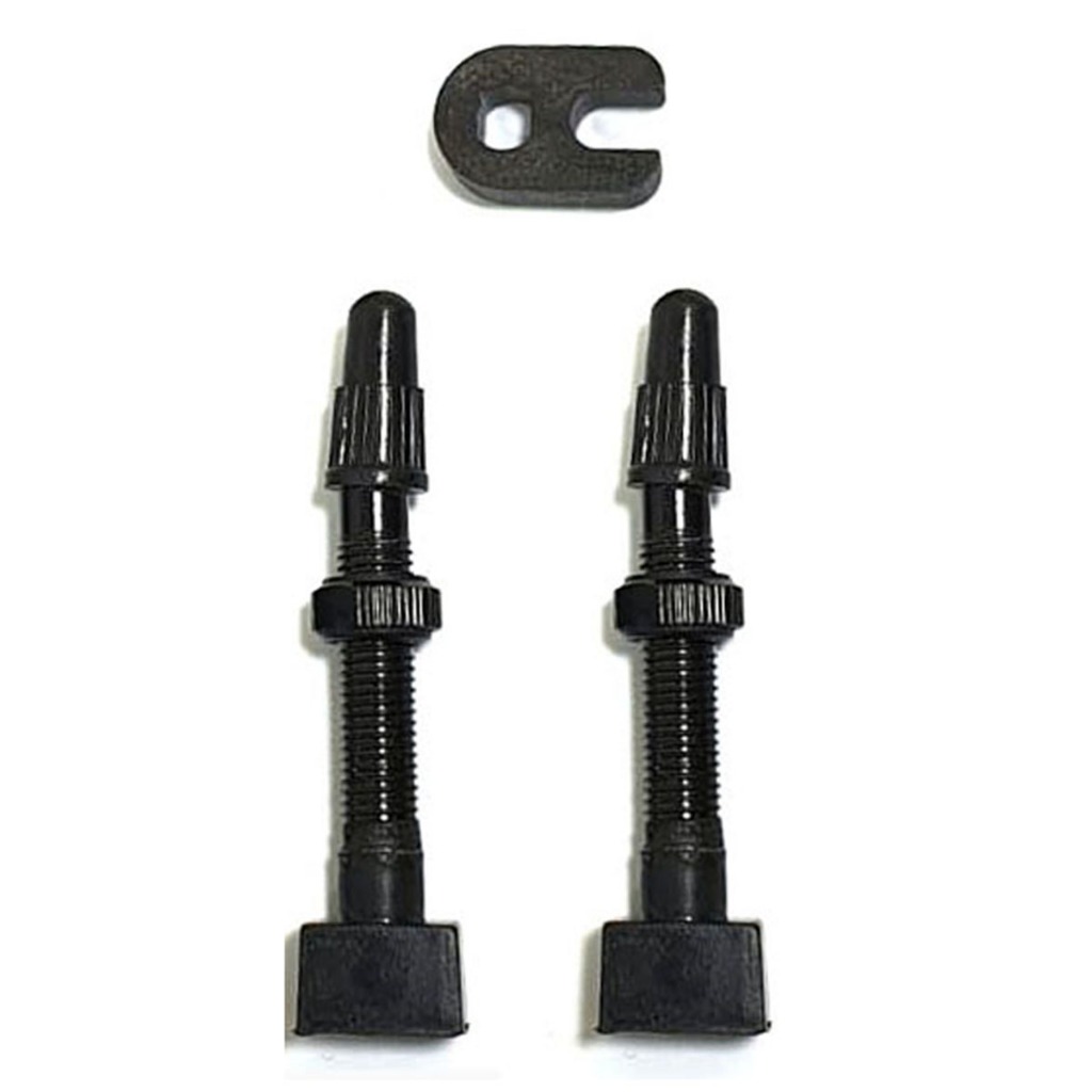 Par Valvula Tubeless Bico Fino Presta Removivel Mtb Speed