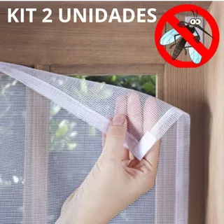 2 Tela Proteção Mosquiteira Janela Basculante contra Mosquito Pernilongo Dengue Vários Tamanhos