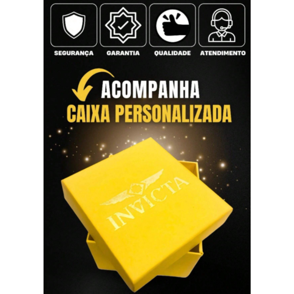 Relógio Masculino Invicta Excursion Reserve 6469 100% Original a