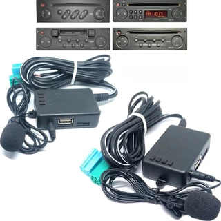 Adaptador Bluetooth Renault do rádio UPDATE LIST MP3, USB, MicroSD comandos no aparelho chaves