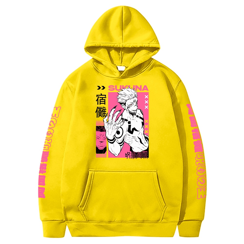 Moletom Blusa Sukuna Personagem Jujutsu Kaisen Anime REF 1874 Fluxo ...
