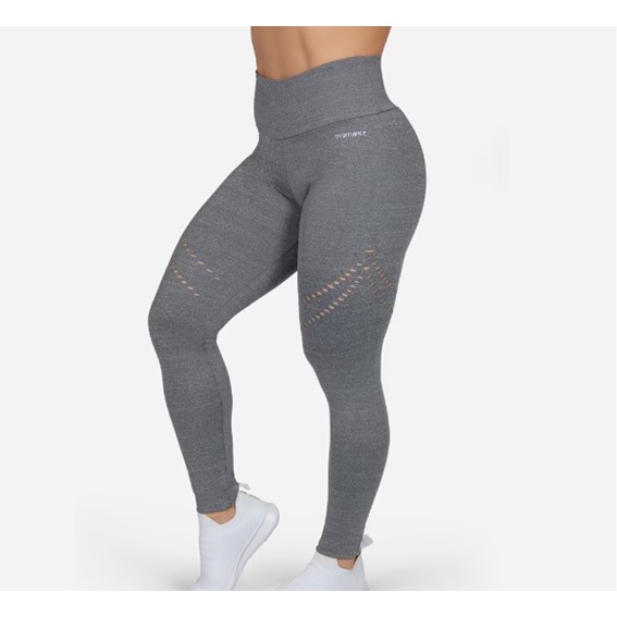 Com Bolso Lateral Calca Legging Romance Calça Legging Feminina Com