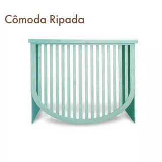 Cômoda Ripada Pintada MDF