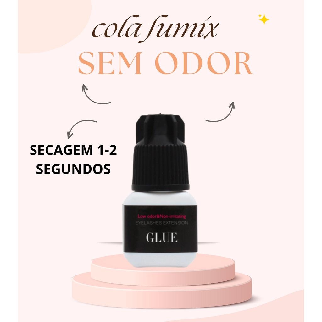 COLA PARA EXTENSÃO FunMix 5ml /NÃO ARDE /COLA PARA CILIOS/ENVIO ...