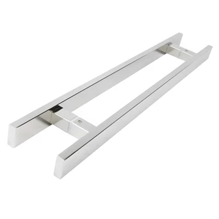 Puxador Para Portas 30x10mm 1 metro Aluminio