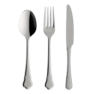 Kit 6 Garfos De Mesa 6 Facas De Mesa 6 Colheres De Mesa Em Inox Auto Brilho Ouro Preto Oxford Mesa Posta
