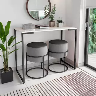 Aparador Sala Organizador Cantinho do Café Maclavi Móveis 90cm x 35cm