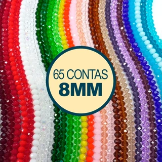 Cristal Achatado Chinês - 8MM