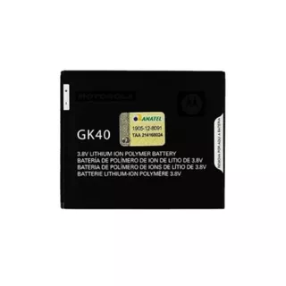 Bateria compatível com GK40 Original para Moto G4 Play / G5 / E4