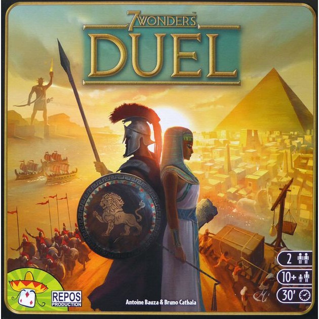 7 Wonders Duel (2015) Board Game Impresso