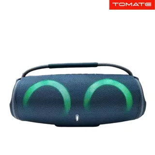 Caixa De Som Portátil 30w Bluetooth Radio Luz Rgb E Cabo Usb Tomate MTS-6011
