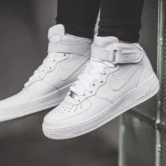 Tenis Botinha Nike Air Force 1 Tradicional Mid 0'7 Ultility Cano Alto ...