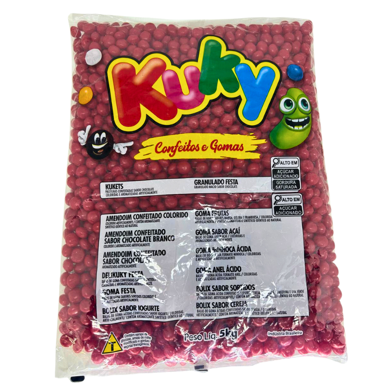 Bala de Cereja Macia e Azeda Bolix 500g - 1kg Marca Kuky