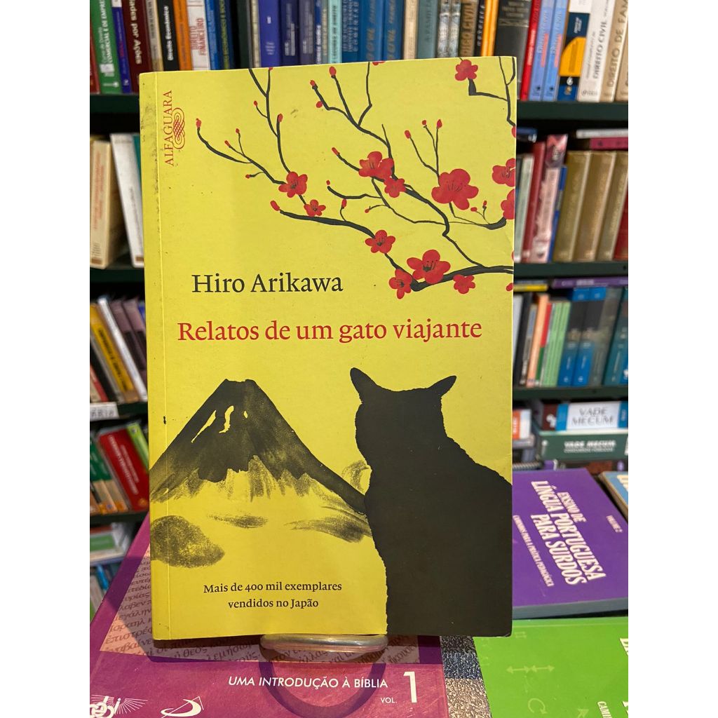 Relatos de um Gato Viajante - Hiro Arikawa | Shopee Brasil