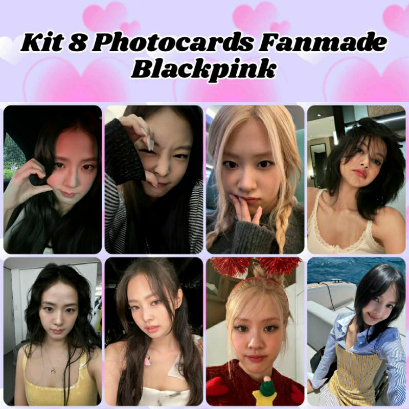 54 Cartes Photos BLACKPINK - Lisa, Jennie, Jisoo, Rose - Set Complet Pour Fans K-Pop - Idéal Collection, Cadeau - 6