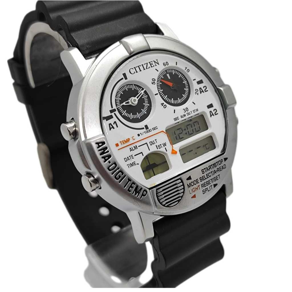 Relógio Citizen Beams Ana Digi Temp Aqualand Chronograph Relógio Citizen Beams Ana Digi Temp Aqualand Chronograph