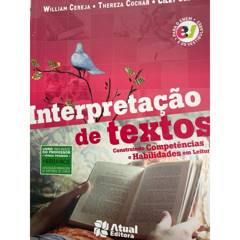 LIVRO INTERPRETAÇÃO DE TEXTOS ENSINO MÉDIO VOL. ÚNICO-NOVO PROFESSOR ...