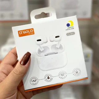 Fone de Ouvido Bluetooth 5.0 Sem Fio Branco TWS Air Pro 3 Esportivo Com Microfone