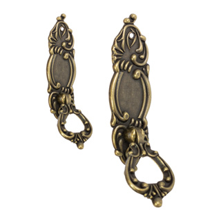 2 Unidades Puxadores De Penteadeiras Cômodas Guarda Roupas Modelo Veneza P