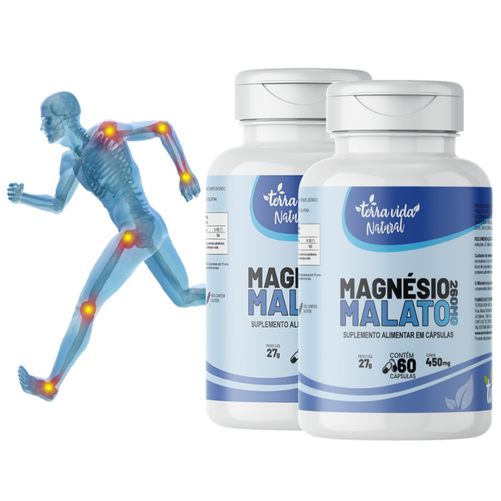 Kit com 2 Magnésio Malato - DIMALATO Puro 100% Original | Shopee Brasil