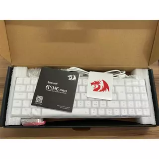 Ashe Pro sem fio Wireless, RGB, Branco / Preto (Recondicionado)