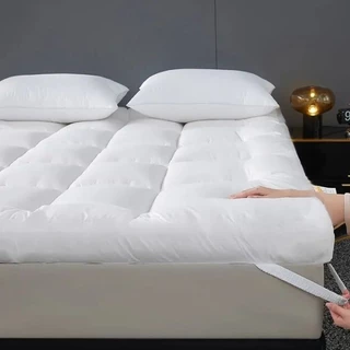 Pillow Top Extra Macio 400 Fios Protetor de Colchão King Queen Casal Cores
