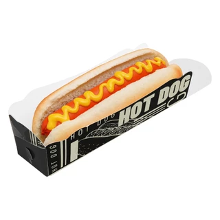 Embalagem Caixinha para Hot Dog Black pacote c/ 50 Unidades em Oferta na Shopee
