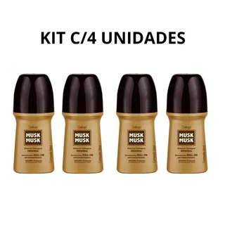 Desodorante Roll-On AntiTranspirante Delikad 50ml Musk Musk