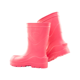 Bota Baspan Eva Cano Médio Rosa Feminina
