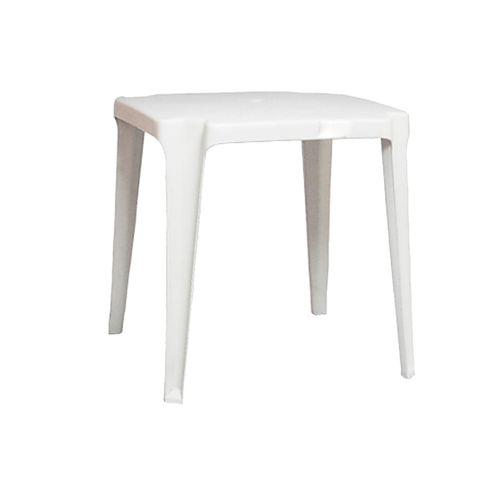 Mesa Plástica DUOPLASTIC Resistente Quadrada - 70x70cm | Shopee Brasil