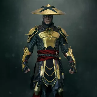 Estatua Mortal Kombat_Impresso em Resina_15CM