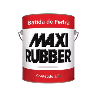 Batida De Pedra Preto 3,6 Litros Emborrachamento Maxi Rubber em Oferta na Shopee
