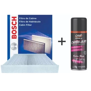 Filtro Ar Condicionado + Higienizador Gol G5 G6 G7 Fox Polo Saveiro Voyage