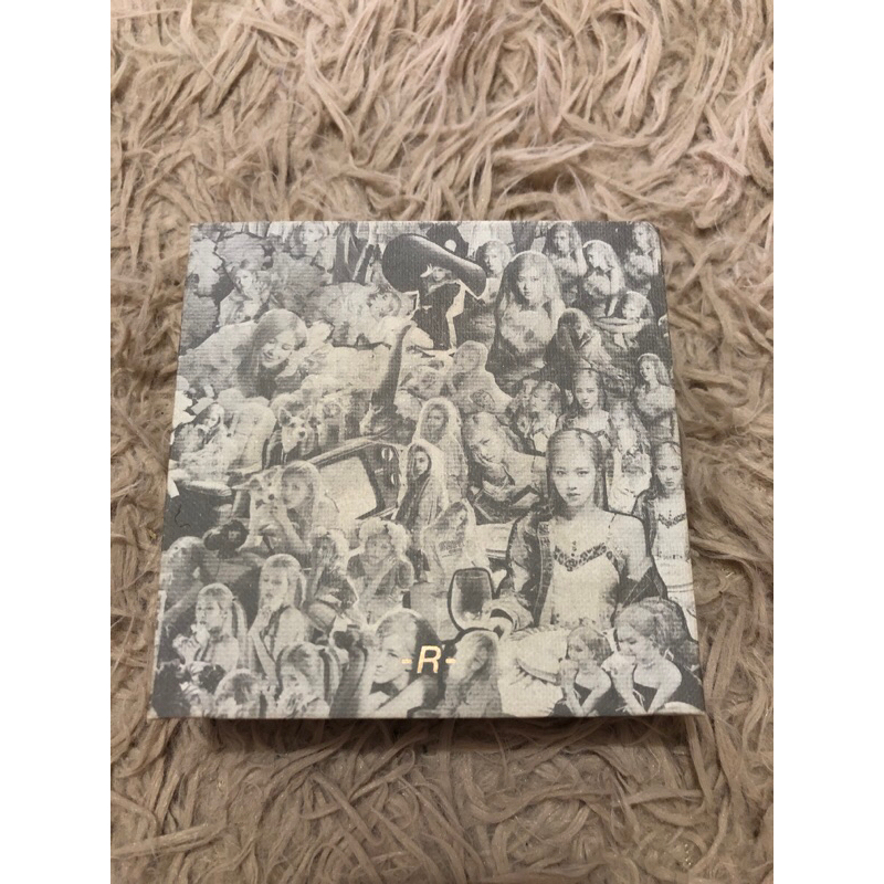 BLACKPINK ROSE 1st Single Album -R- Kit Album (KHINO) | Shopee Brasil