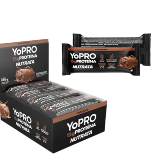 Barrinha Proteica YoPro Display 12 UND 55G - Nutrata