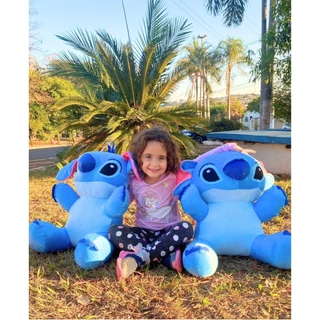 Pelúcia Stitch Grande 45 cm Filme Lilo e Stitch Criança Antialérgico