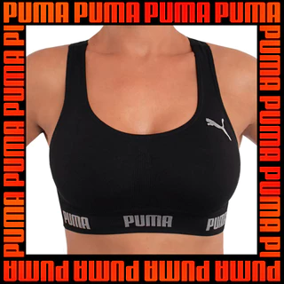 Top Puma Sem Bojo Original Feminino Academia Fitness Nadador Sem Costura com Sustentação Confortável