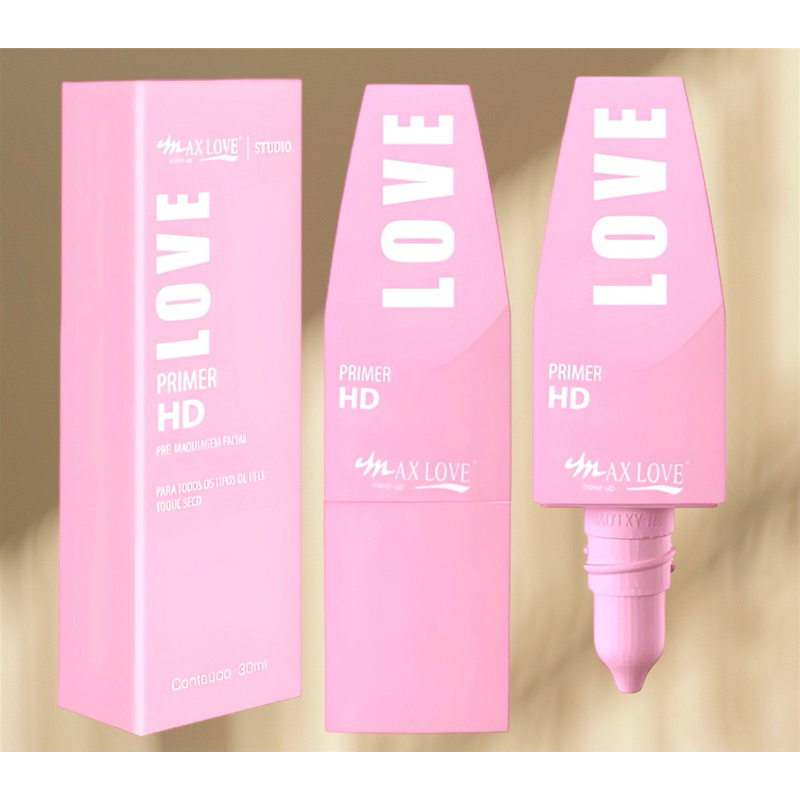 Primer Facial Hd Max Love Tom Do Primer Incolor | Shopee Brasil
