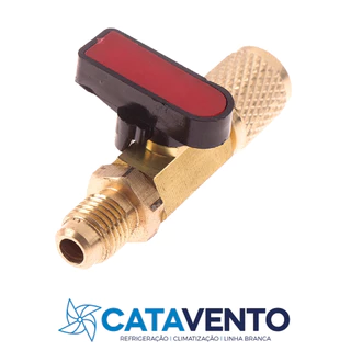REGISTRO BOLA TIPI ET5312 R22 1/4" MACHO X 1/4" FÊMEA