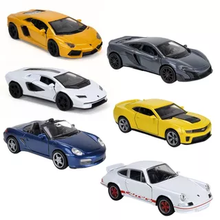 Miniatura Carrinho Coleção Sport Original Welly Escala 1:36