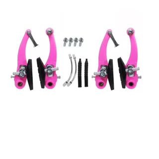 Kit Freios V-brake Nylon Paco Bicicleta Aro 14 ao 20 Orbital COLORIDO